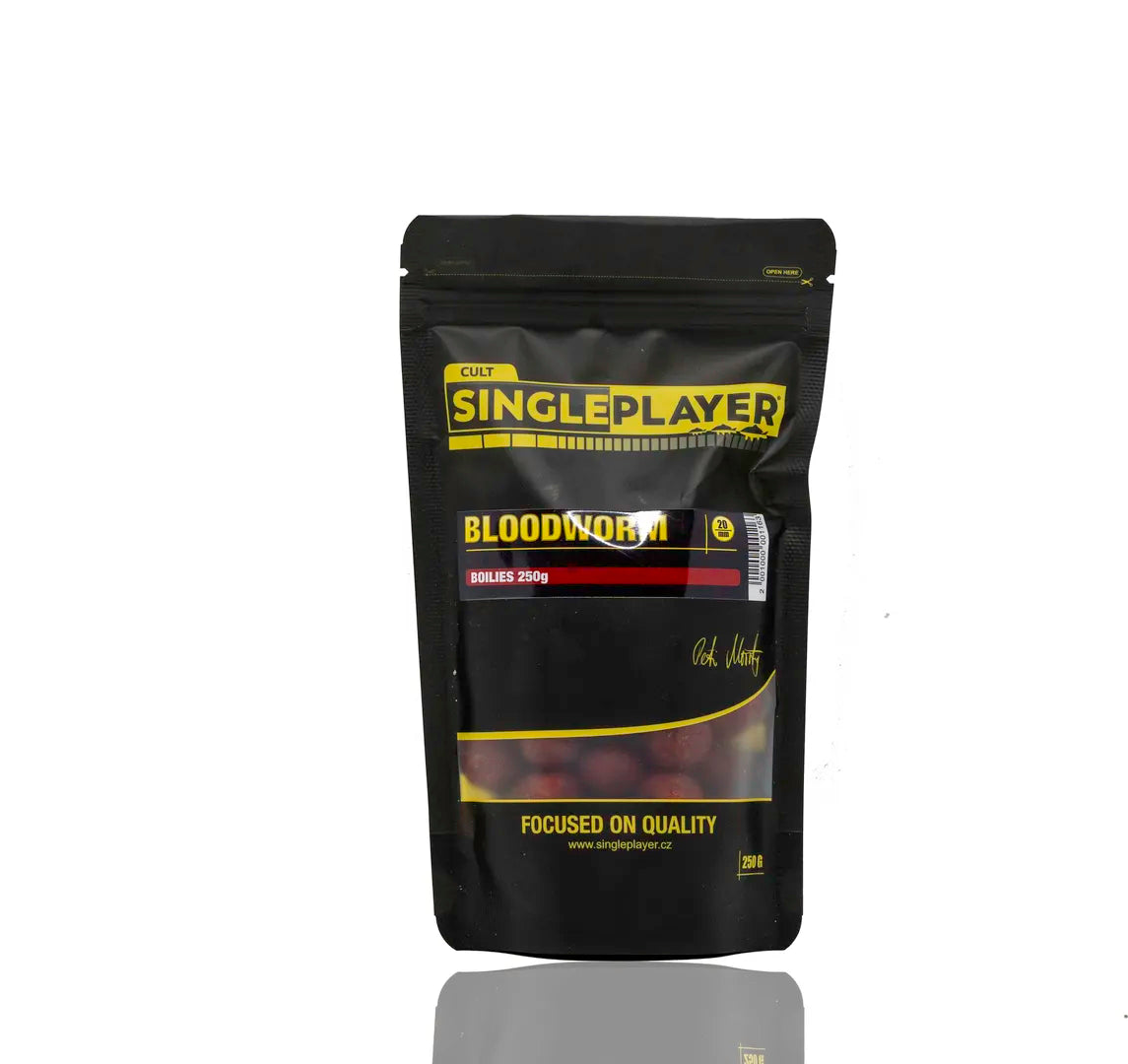 SINGLEPLAYER Boilies Bloodworm 20mm 250g