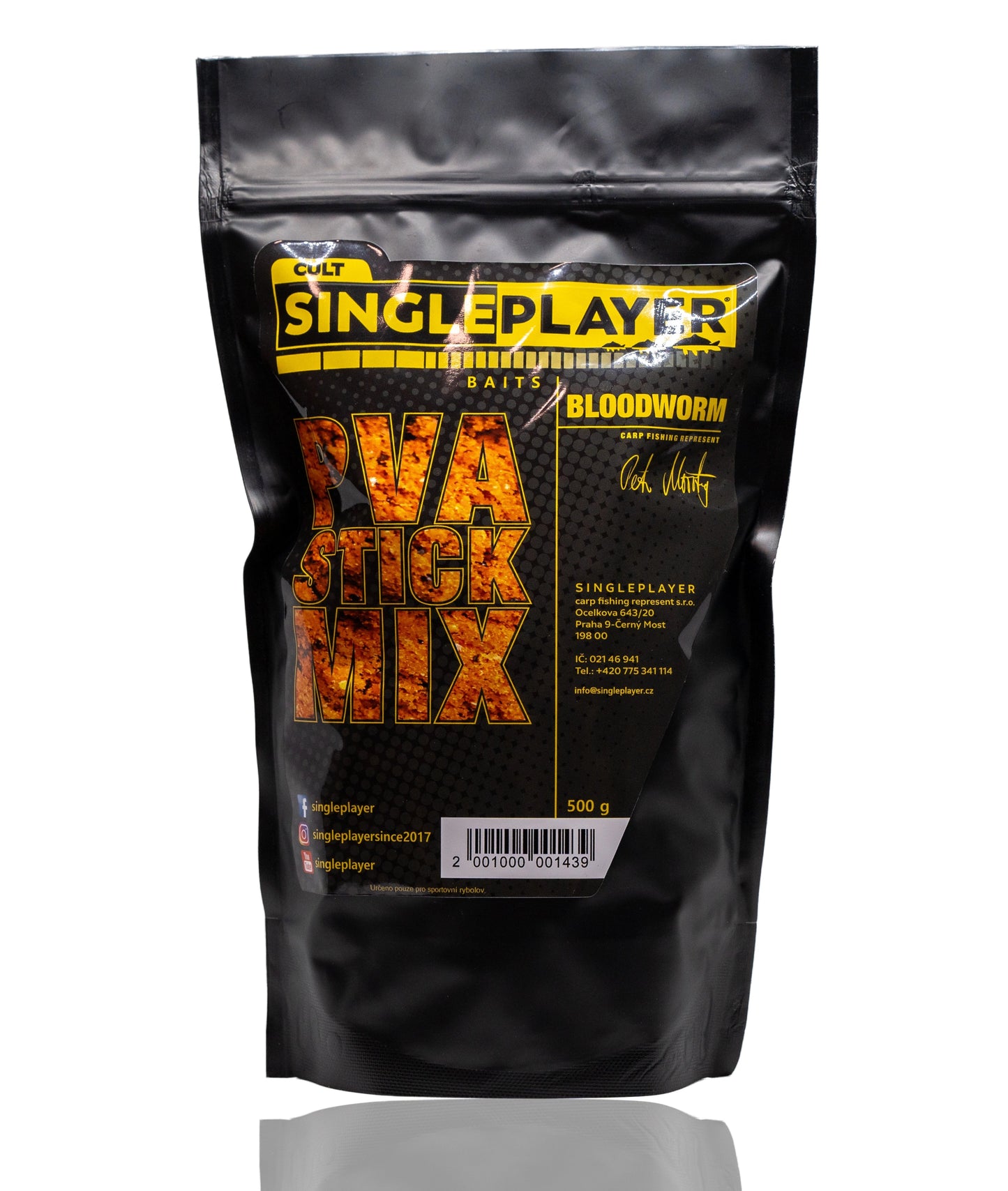 SINGLEPLAYER PVA STICK mix Bloodworm 500g