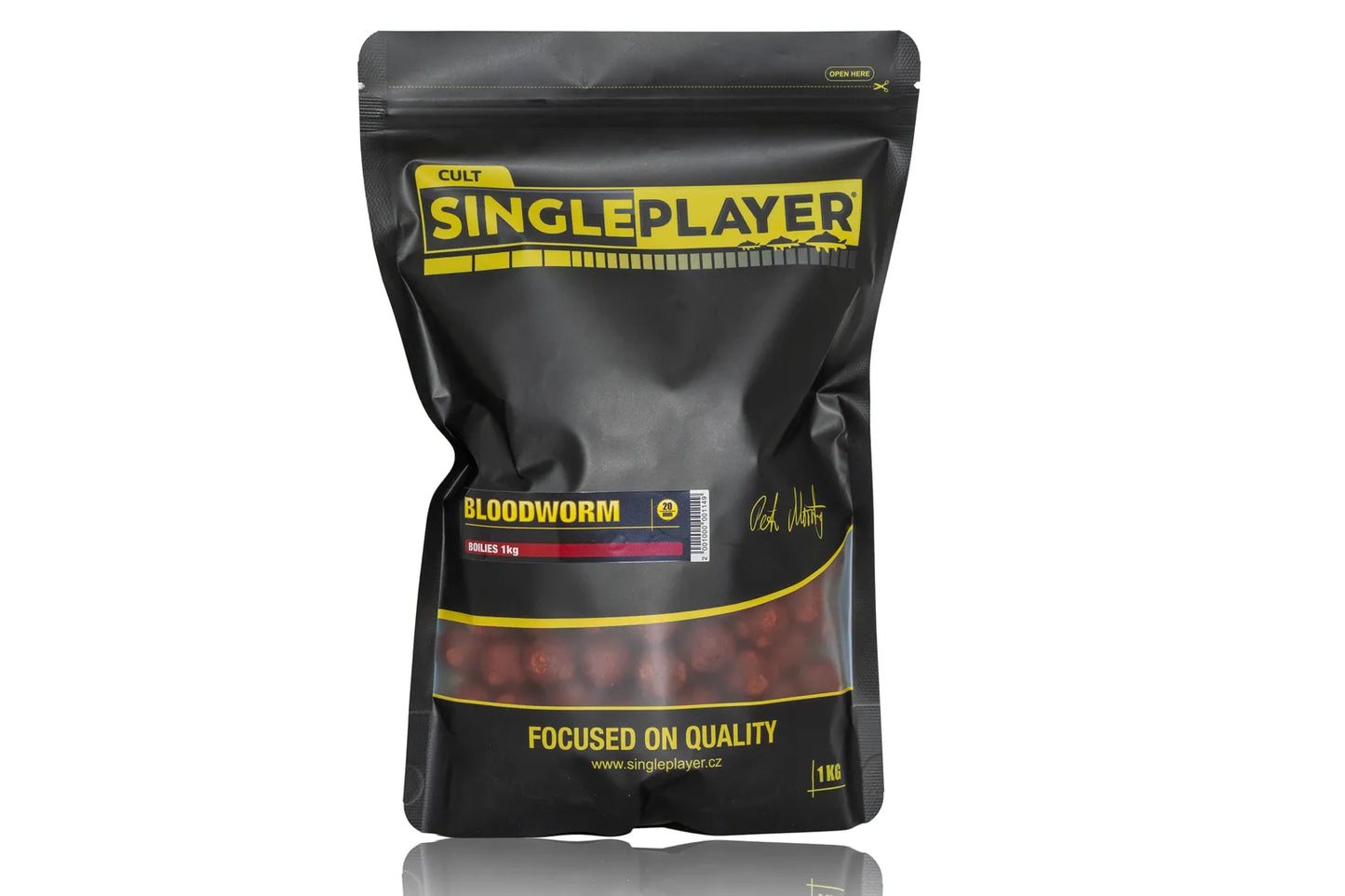 SINGLEPLAYER Boilies Bloodworm 20mm 1kg