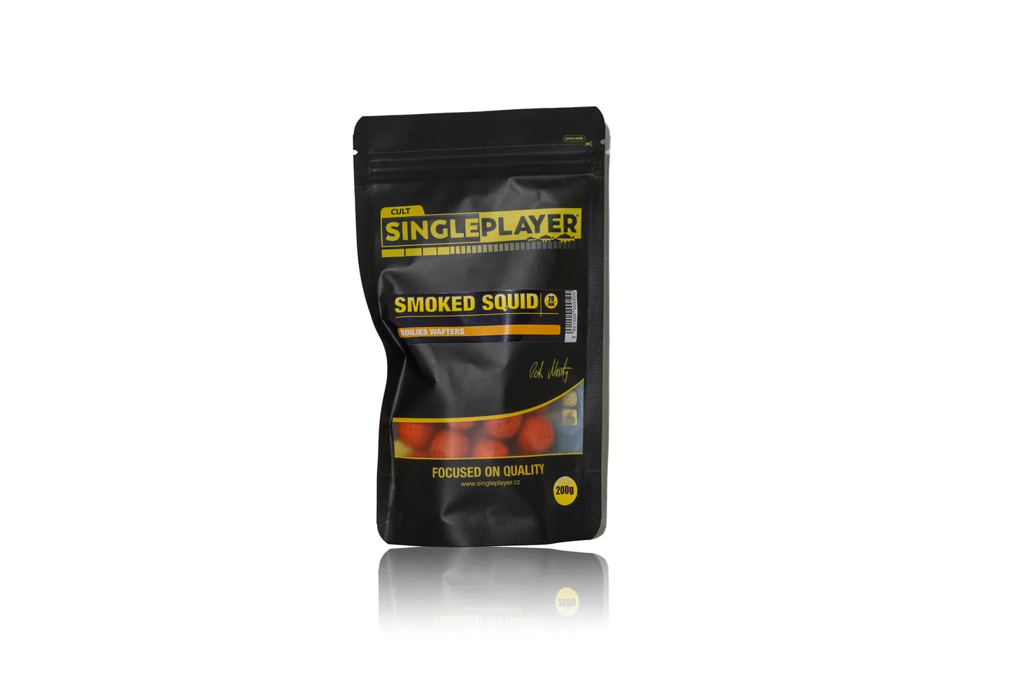 SINGLEPLAYER Boilies Wafters Smoked Squid 20mm 200 g