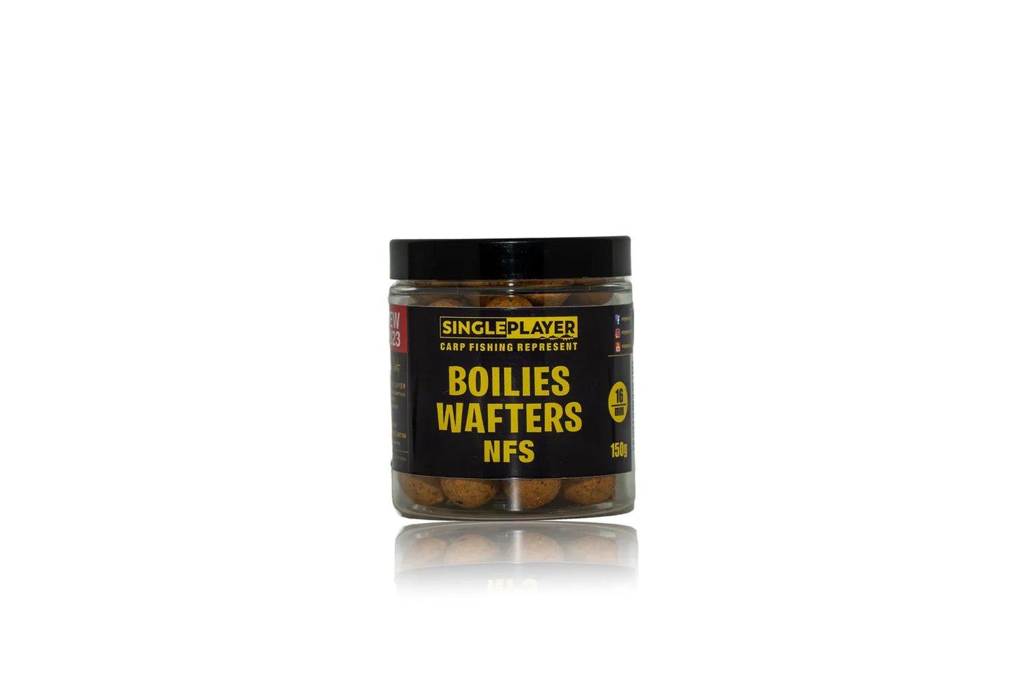 SINGLEPLAYER Boilies Wafters NFS 150g 16mm