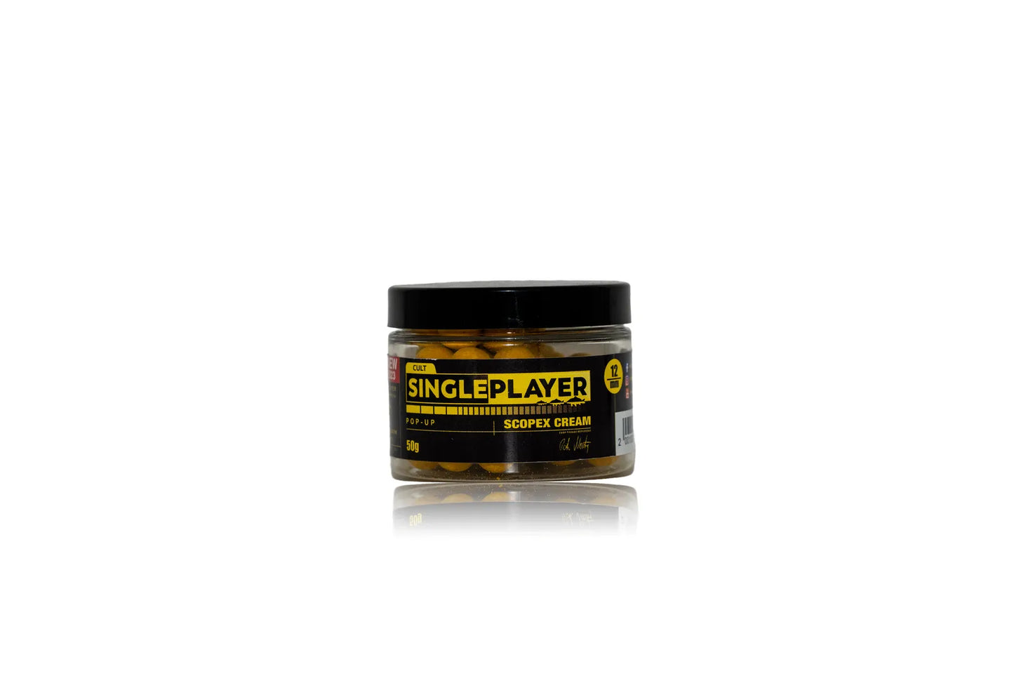 SINGLEPLAYER Pop-up Boilies Scopex Cream 50g 12 mm