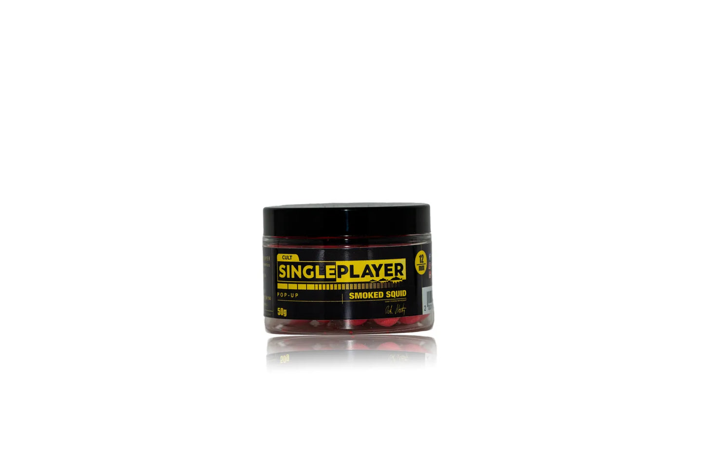 SINGLEPLAYER Pop-up boilie Smoked Squid 50g 12mm