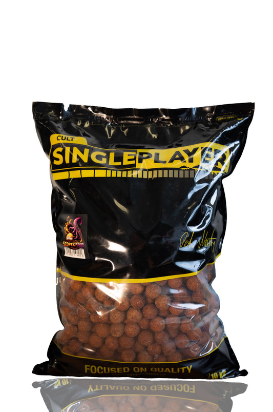 SINGLEPLAYER Krmné Boilie Scopex&Squid 24mm 10 kg
